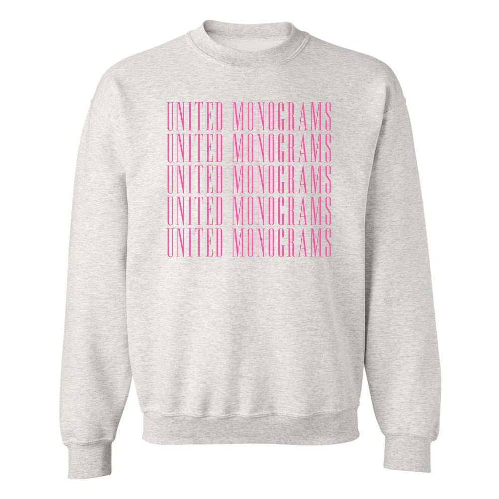 UM Magazine Logo Crewneck Sweatshirt - United Monograms