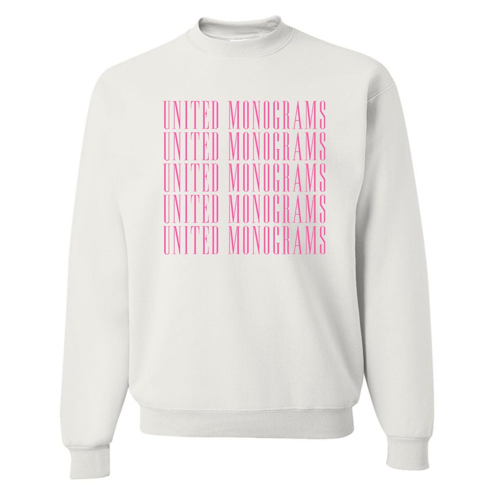 UM Magazine Logo Crewneck Sweatshirt - United Monograms