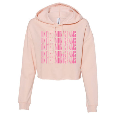 UM Magazine Logo Cropped Hoodie - United Monograms