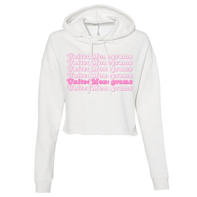 UM Retro Logo Cropped Hoodie - United Monograms