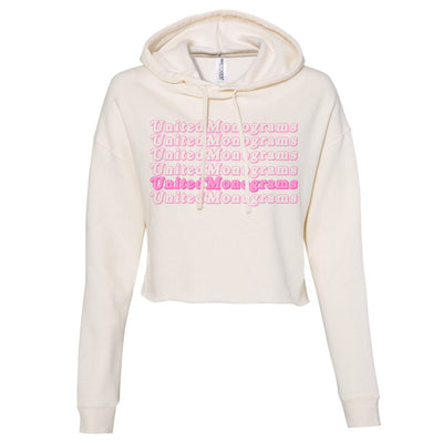 UM Retro Logo Cropped Hoodie - United Monograms