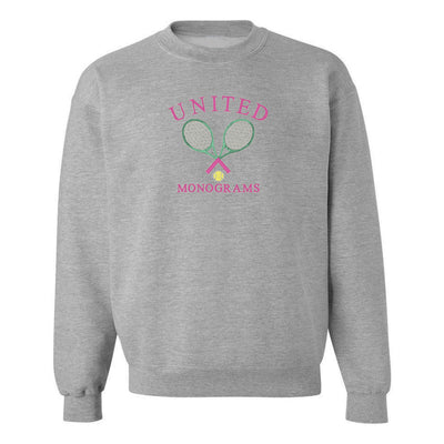 UM Tennis Crewneck Sweatshirt - United Monograms