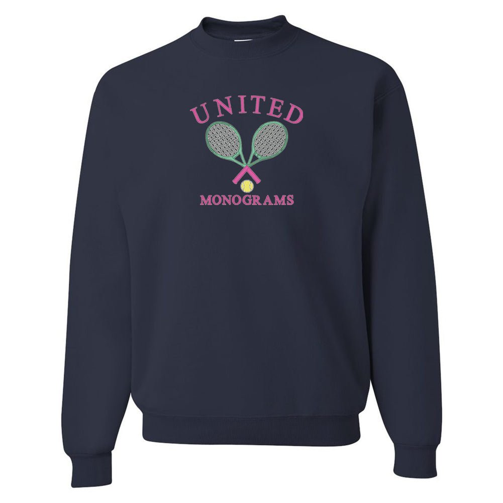 UM Tennis Crewneck Sweatshirt - United Monograms