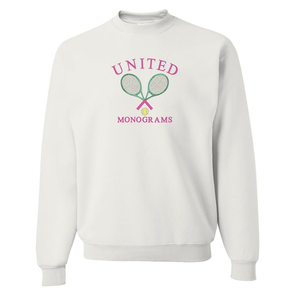 UM Tennis Crewneck Sweatshirt - United Monograms