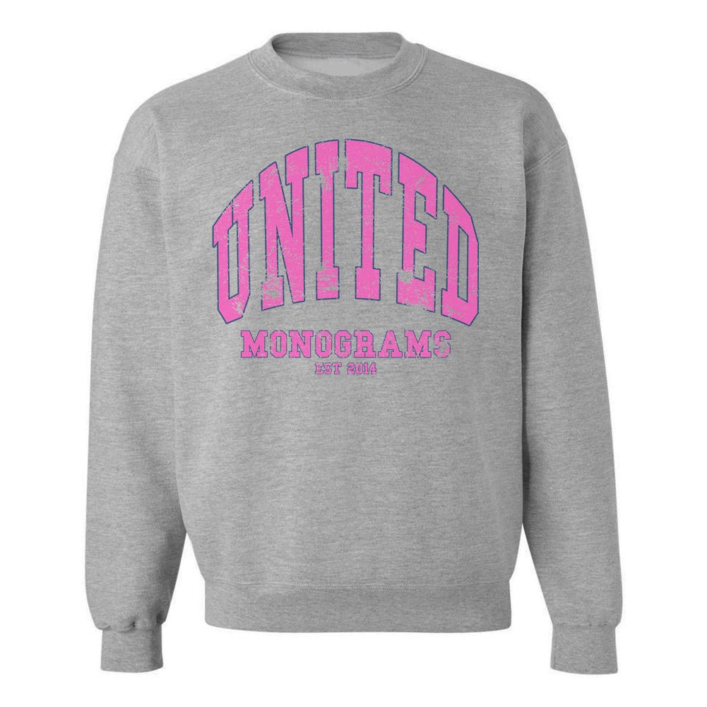 UM Varsity Crewneck Sweatshirt - United Monograms