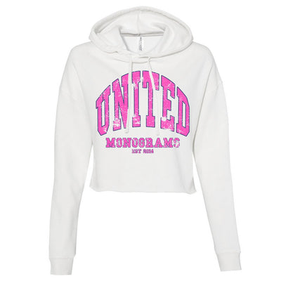 UM Varsity Cropped Hoodie - United Monograms