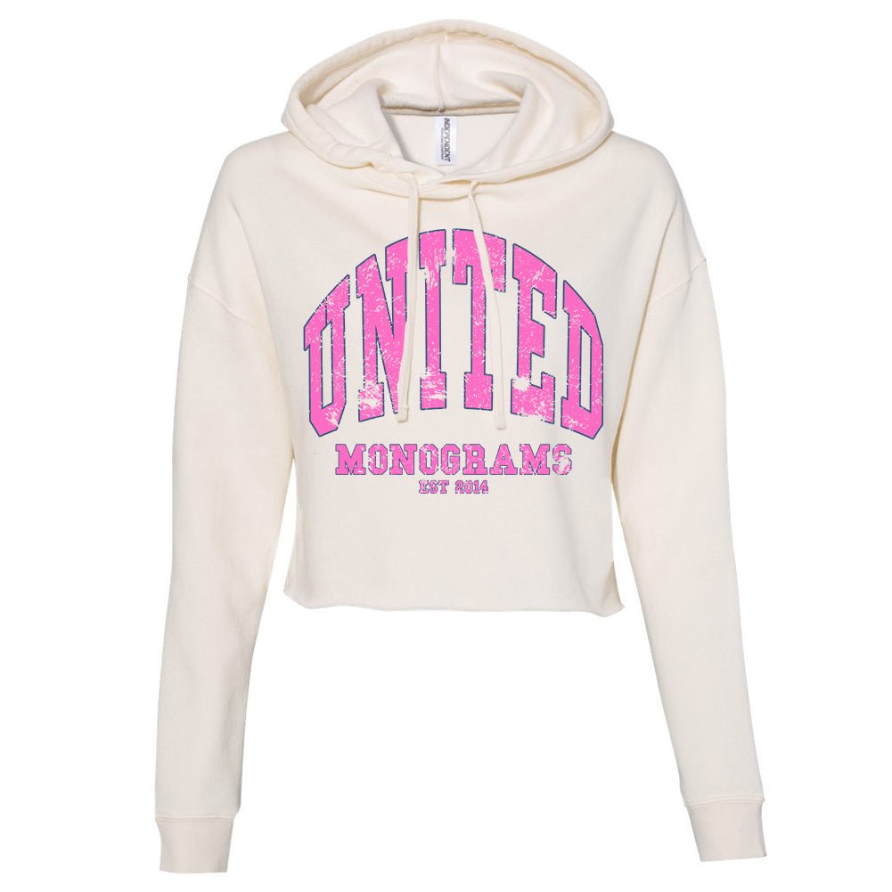 UM Varsity Cropped Hoodie - United Monograms