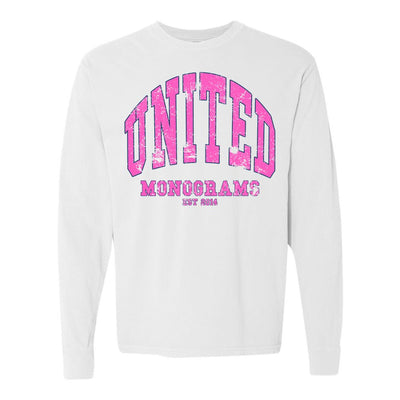 UM Varsity Long Sleeve T - Shirt - United Monograms