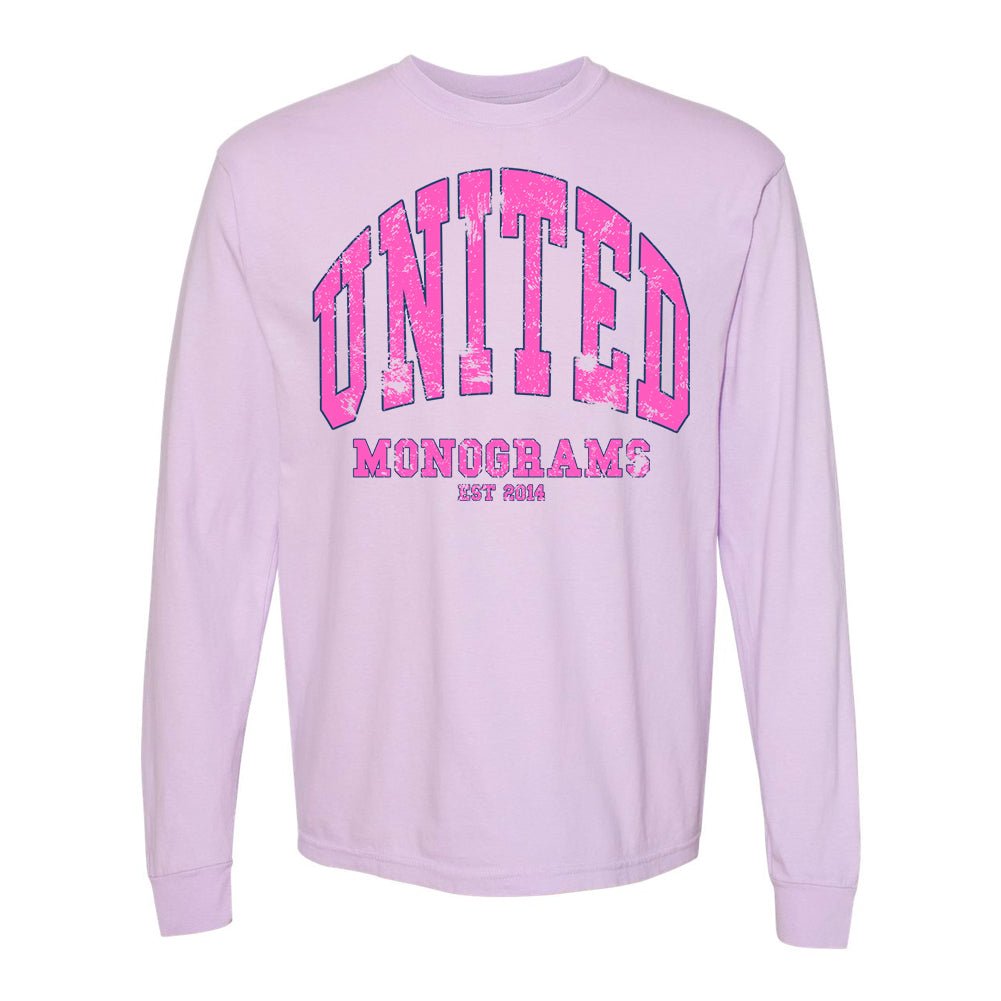 UM Varsity Long Sleeve T - Shirt - United Monograms