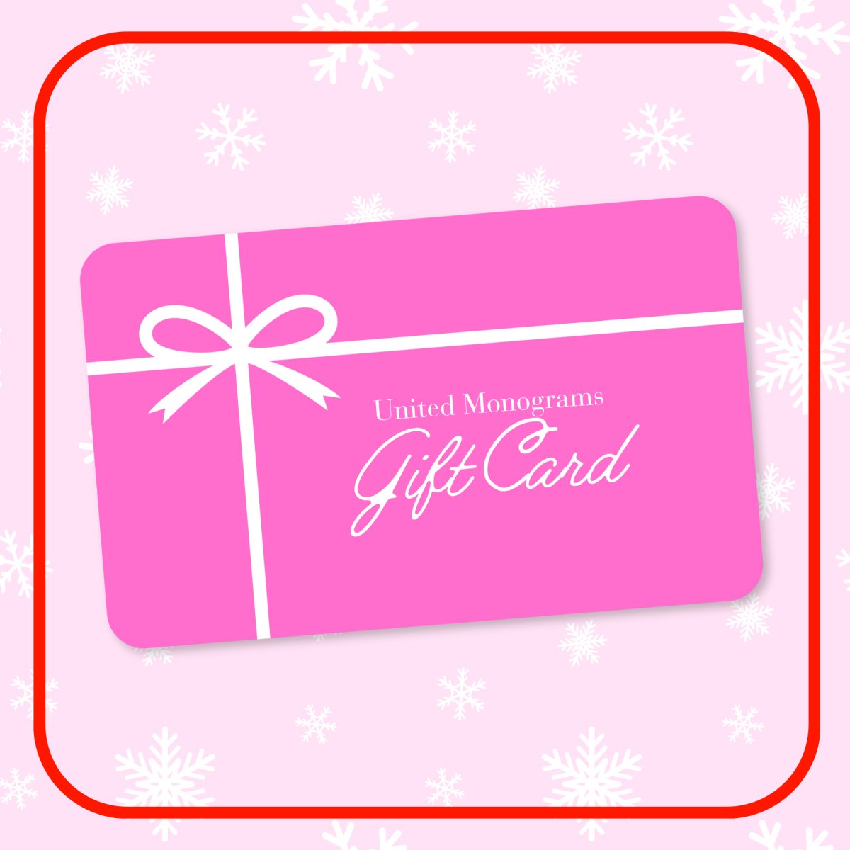 United Monograms Digital Gift Card - United Monograms