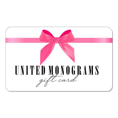 United Monograms Digital Gift Card - United Monograms