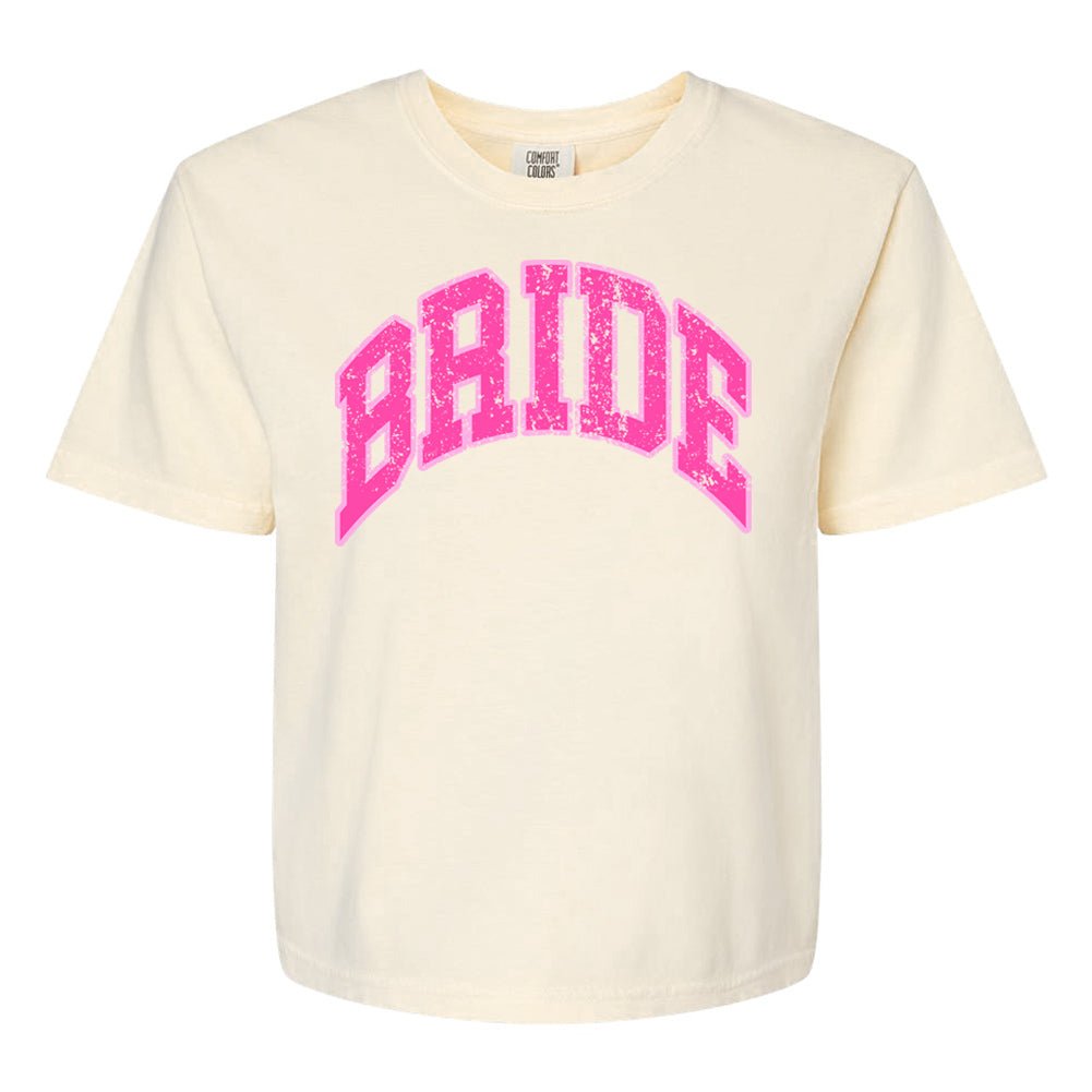 'Varsity Bride' Boxy T-Shirt - United Monograms