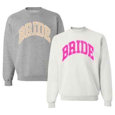 'Varsity Bride' Crewneck Sweatshirt - United Monograms