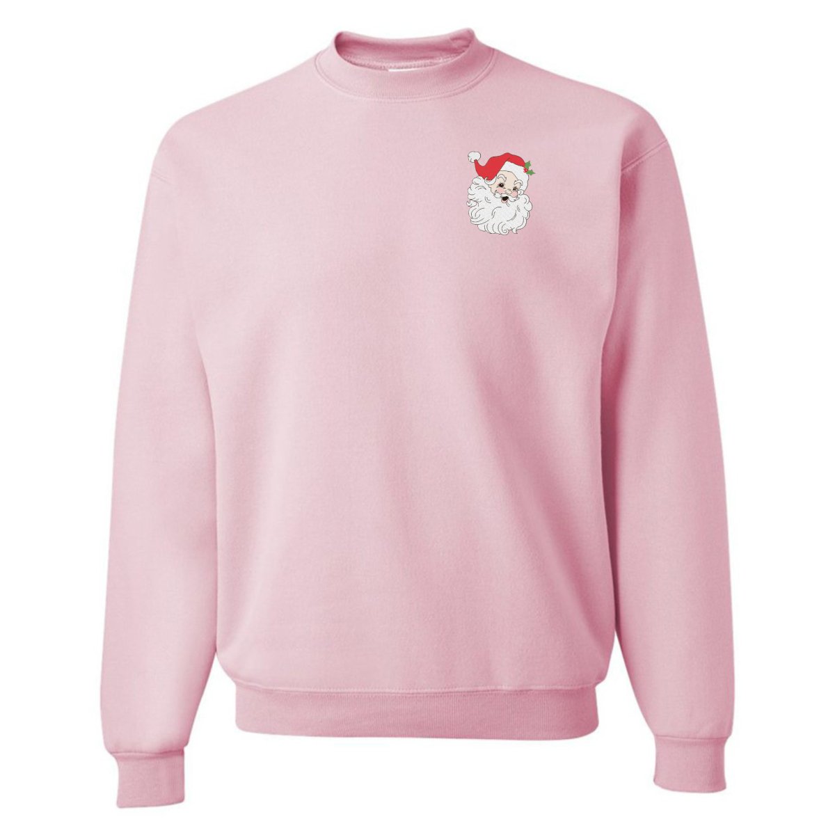 'Vintage Santa' Embroidered Crewneck Sweatshirt - United Monograms