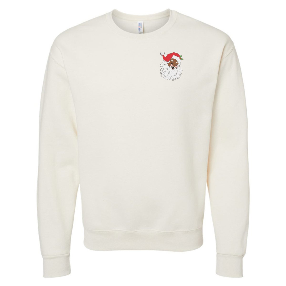 'Vintage Santa' Embroidered Crewneck Sweatshirt - United Monograms