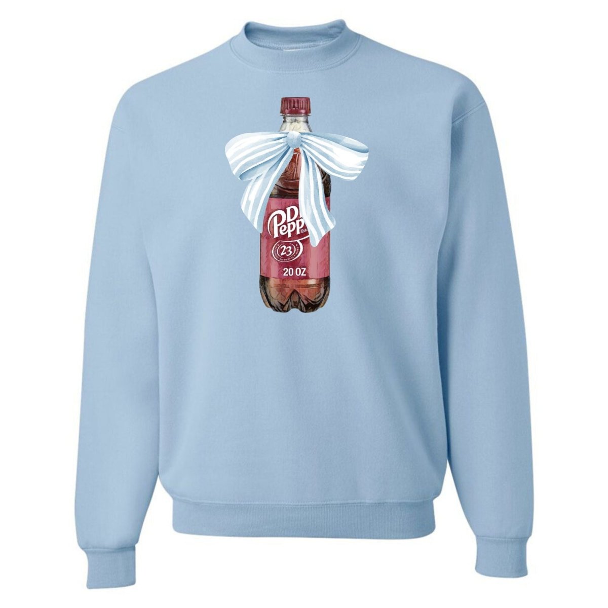 'Vintage Soda With Bow' Crewneck Sweatshirt - United Monograms