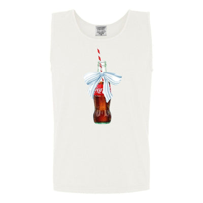 'Vintage Soda With Bow' Tank Top - United Monograms