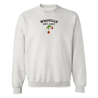 Whoville Embroidered Crewneck Sweatshirt - United Monograms
