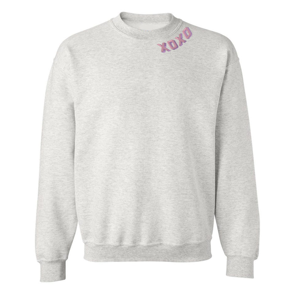 XOXO Shadow Block Crewneck Sweatshirt - United Monograms