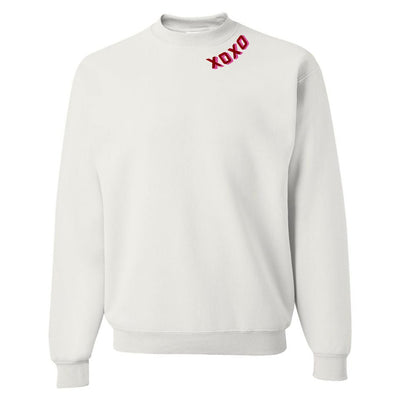 XOXO Shadow Block Crewneck Sweatshirt - United Monograms