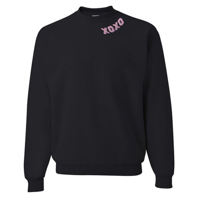 XOXO Shadow Block Crewneck Sweatshirt - United Monograms