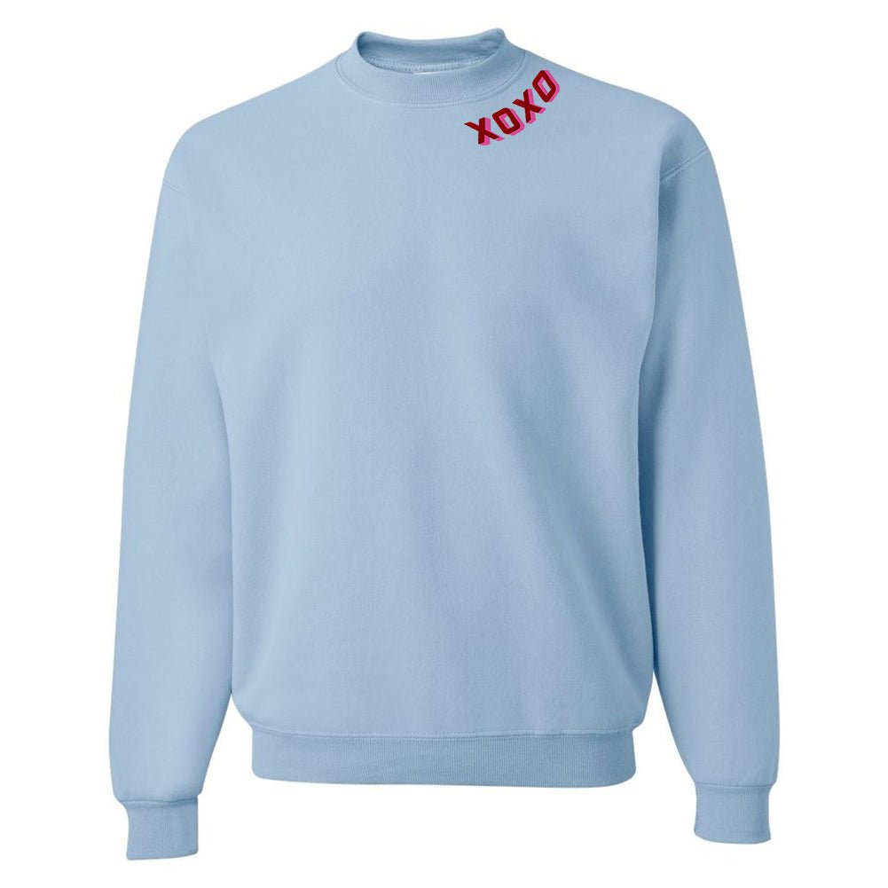 XOXO Shadow Block Crewneck Sweatshirt - United Monograms