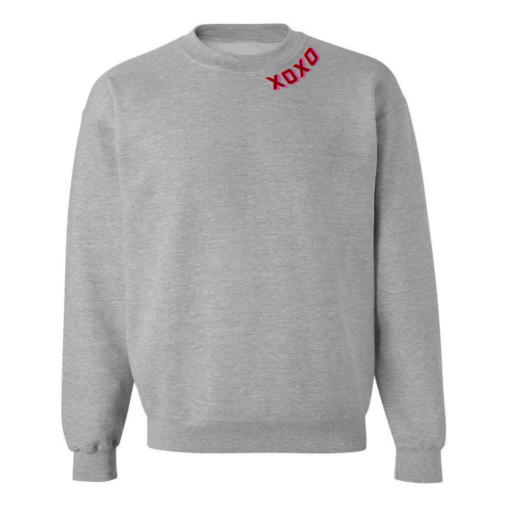 XOXO Shadow Block Crewneck Sweatshirt - United Monograms