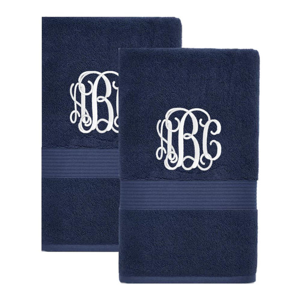 Monogrammed Bath Towel Set – United Monograms