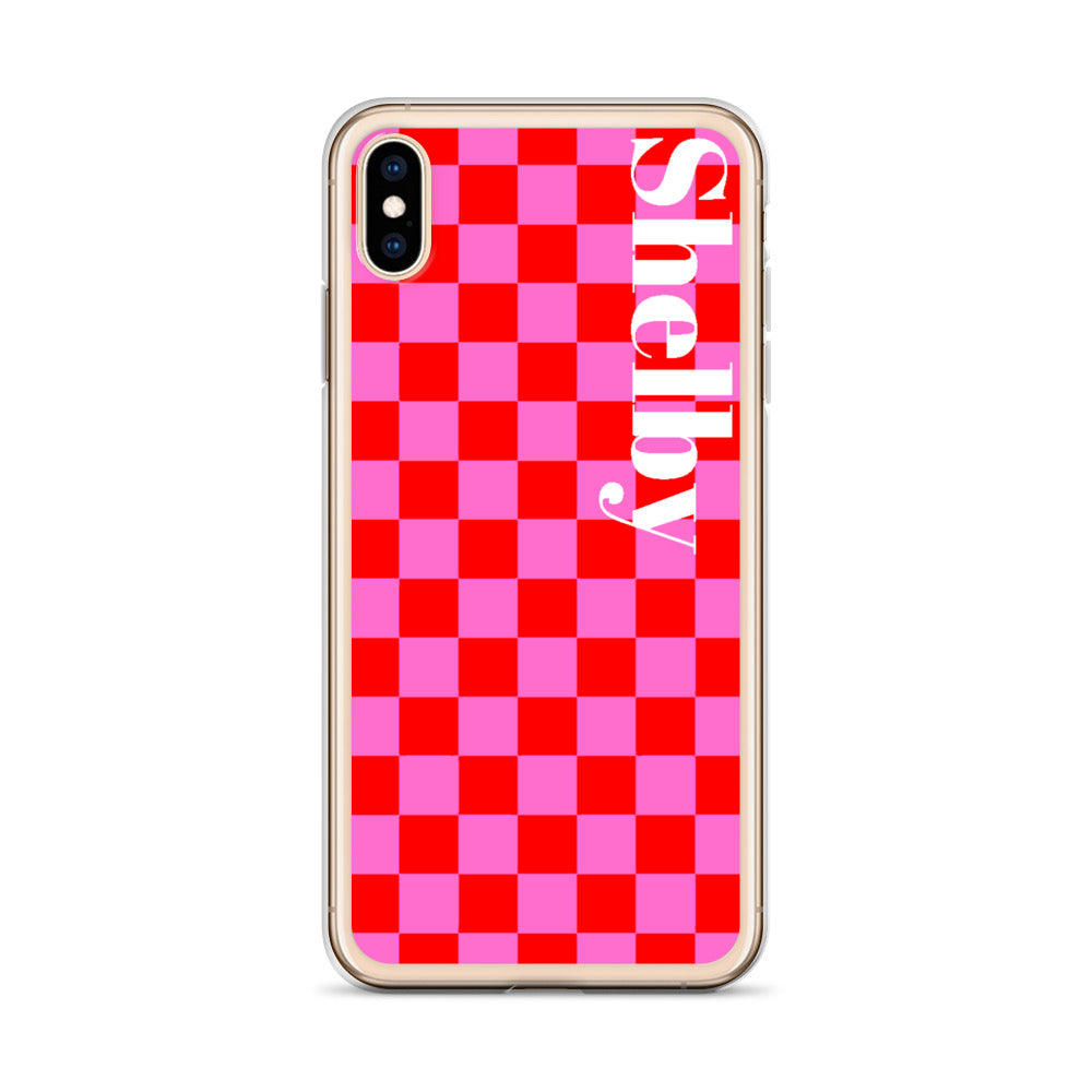 Make It Yours™ Check Pattern iPhone Case - United Monograms